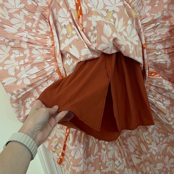 Sachin + Babi Orange Floral Dress - Picture 7 of 9